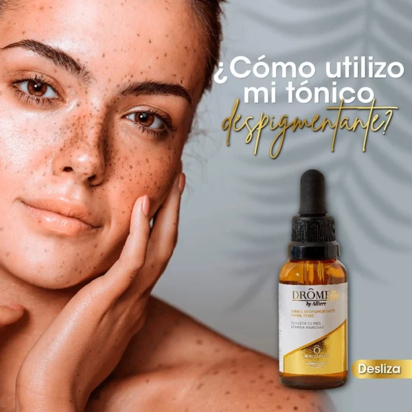 tonico despigmentante modo de uso