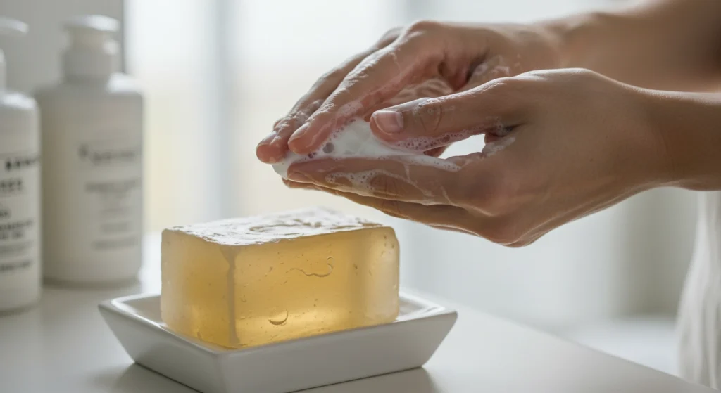 para que sirve el jabon de glicerina en rostro